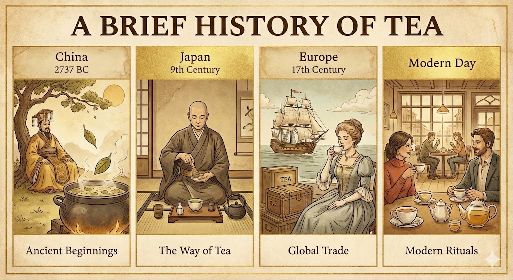 [Helik Collect] - A brief history of Tea