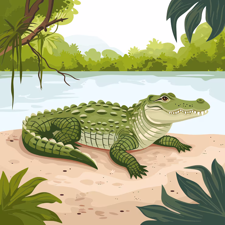 VOL 6 Test 6 - Crocodile Study