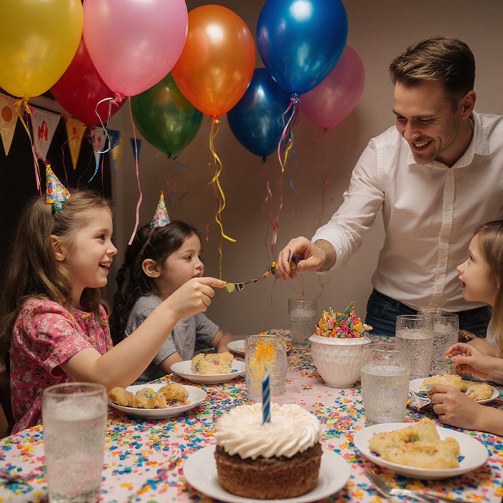 VOL 4 Test 1 - Birthday party arrangements