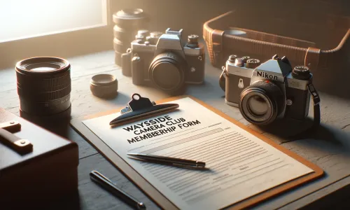  Wayside Camera Club membership form