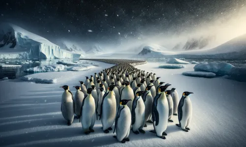  The last March of the Emperor Penguins