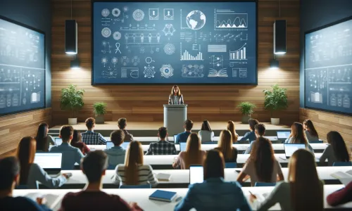 A lecture about consumer habits.