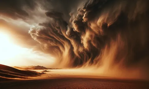 Dust storms and effects they can have