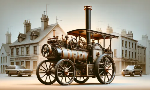  The steam car