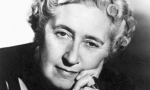 The influence of the crime writer Agatha Christie